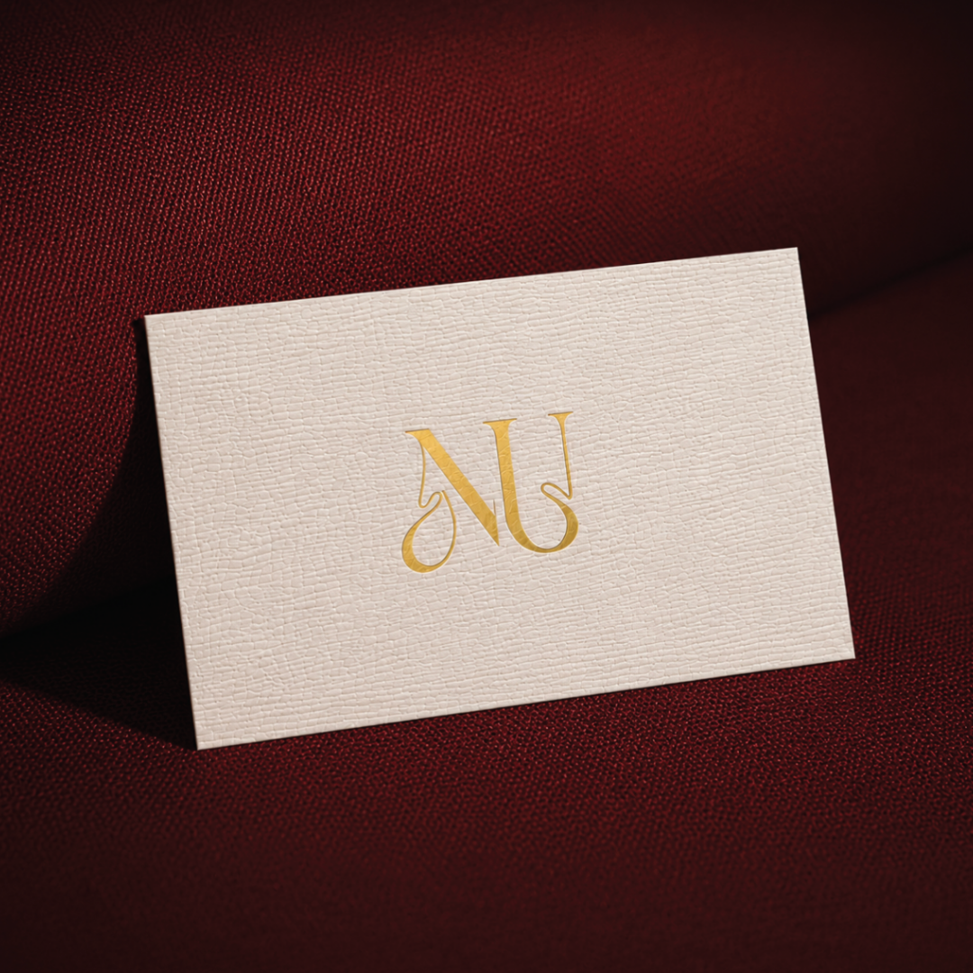 texture business card with foil stamping texture business card with foil stamping