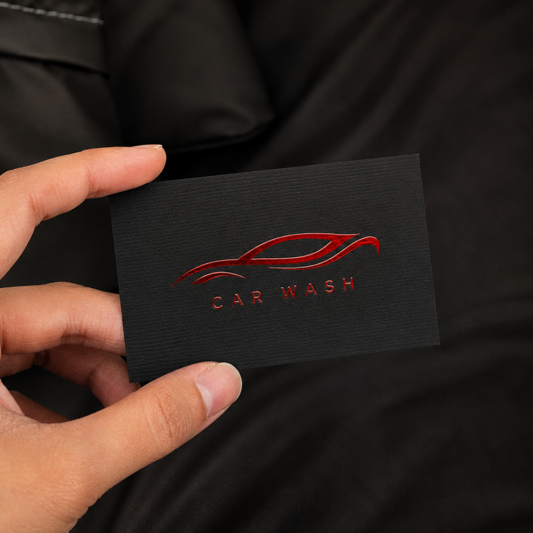 texture business card with foil stamping texture business card with foil stamping