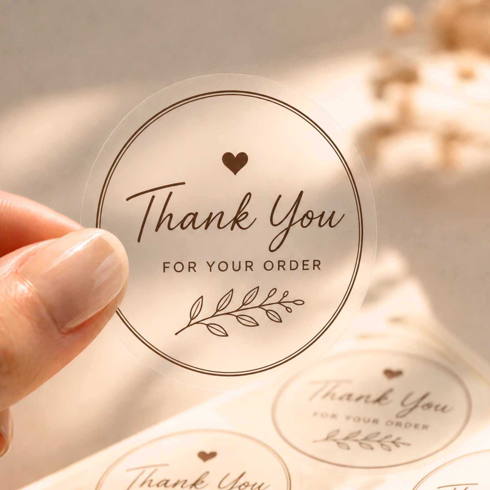 transparent opp sticker transparent opp sticker