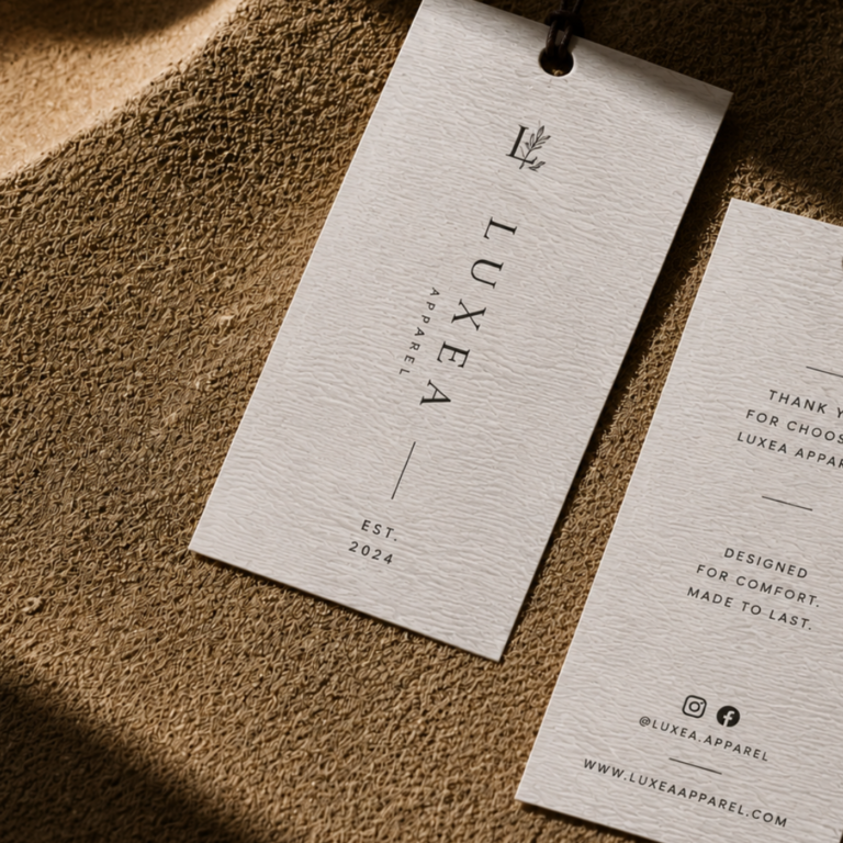 texture label tag