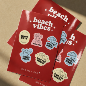 multiple dieline sticker